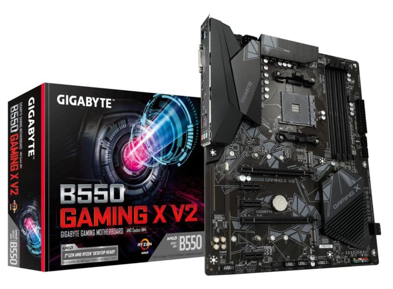 Placa madre GIGABYTE B550 Gaming X V2 AM4 DDR4 HDMI