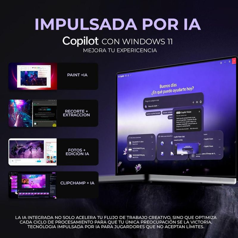 Laptop ia gamer msi a16 geforce rtx 5060 ryzen 9 32gb 1tb