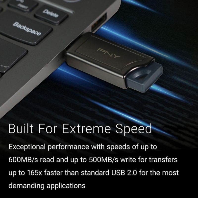 Memoria USB PNY 512 GB USB 3.2 600 MB/s