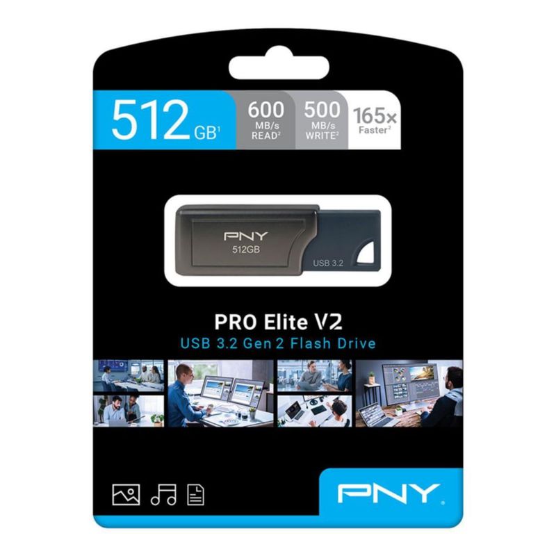Memoria USB PNY 512 GB USB 3.2 600 MB/s