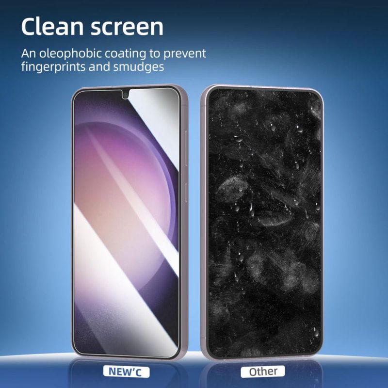 Protector de pantalla NEW'C para Samsung Galaxy S24 Plus (pack de 3)