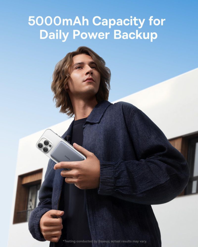 Batería externa Baseus Picogo 5000 mAh MagSafe Ultra Slim 08 cm