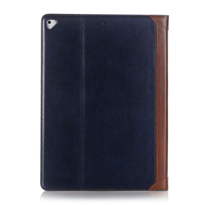 Funda para iPad DMaos 129" Azul de Cuero Sintético con Soporte y Auto‑sueño