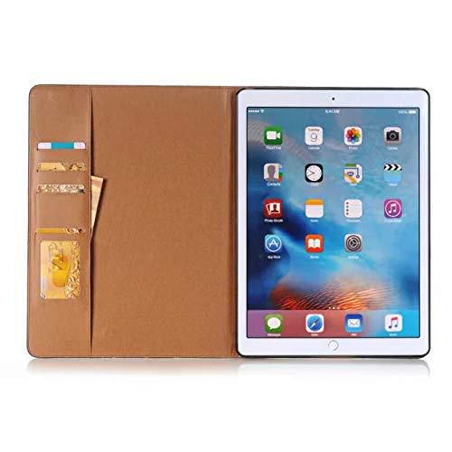 Funda para iPad DMaos 129" Azul de Cuero Sintético con Soporte y Auto‑sueño