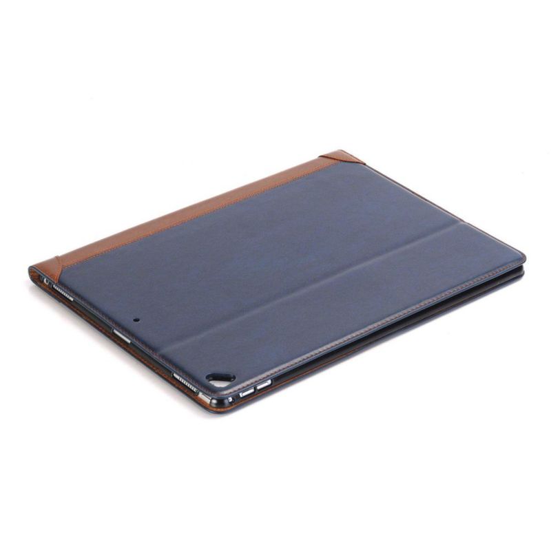 Funda para iPad DMaos 129" Azul de Cuero Sintético con Soporte y Auto‑sueño