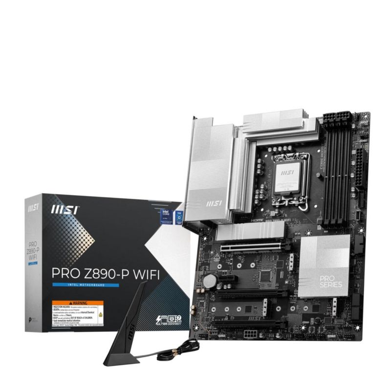 Combo Placa Madre y CPU Micro Center Ultra 7 265KF Z890-P