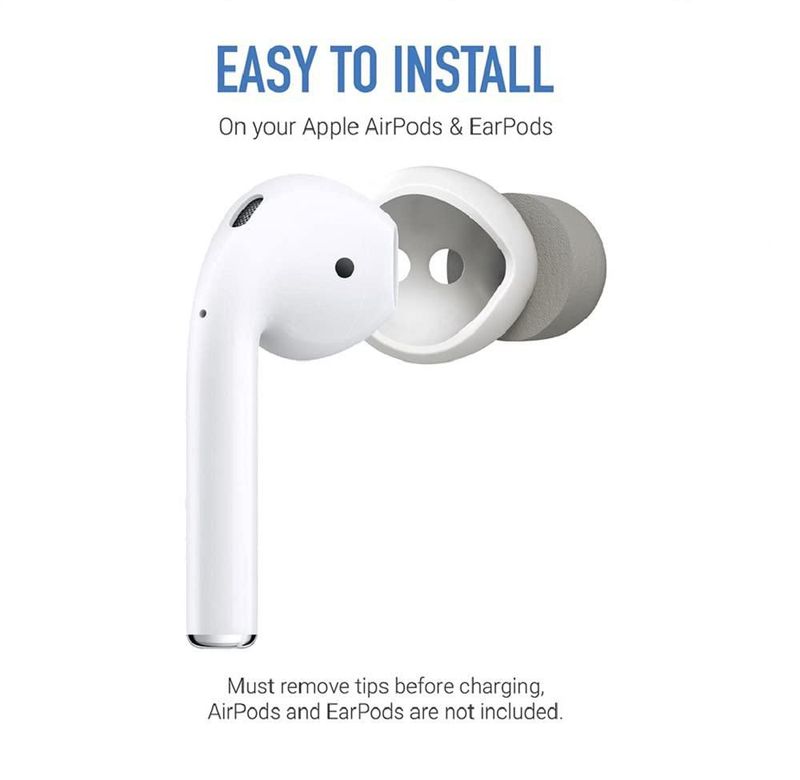 Almohadillas para auriculares COMPLY SoftCONNECT gris tamaño grande (2 pares)
