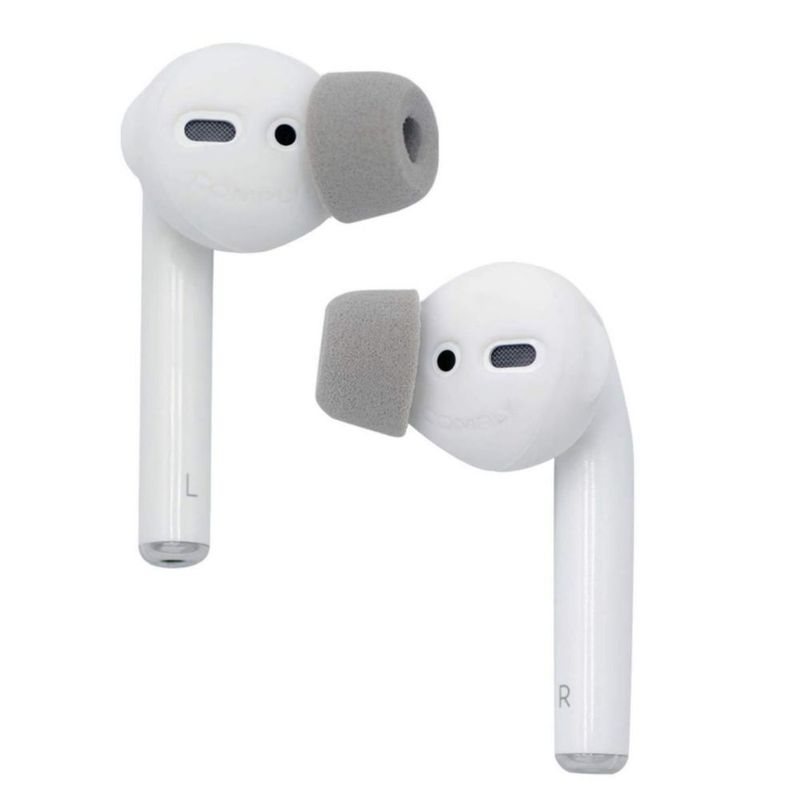 Almohadillas para auriculares COMPLY SoftCONNECT gris tamaño grande (2 pares)