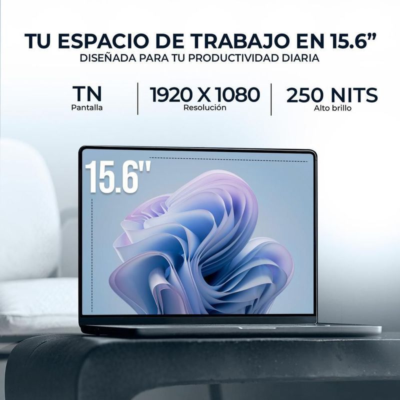 Laptop lenovo ideapad slim 3 core i5 1335u 16gb 256gb 15.6"