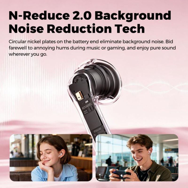 AUDÍFONOS SoundPEATS Air6 HS Inalámbricos Bluetooth 6.0