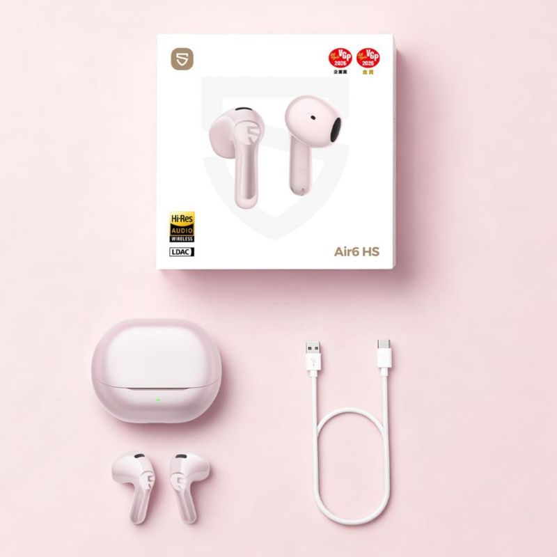 AUDÍFONOS SoundPEATS Air6 HS Inalámbricos Bluetooth 6.0
