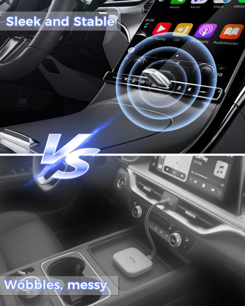 Adaptador CarPlay inalámbrico vnilrgle para iPhone iOS 10+