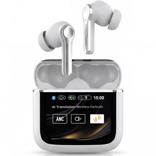 Audífonos SureTech Bluetooth 6.0 ANC 60 h Blanco