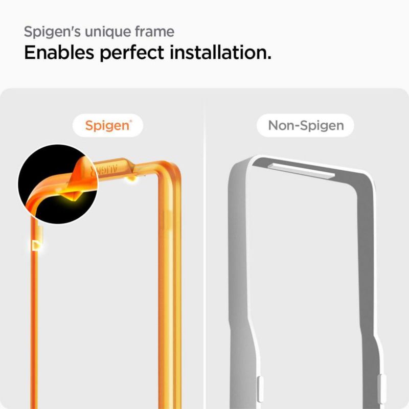 Protector de pantalla Spigen GlasTR AlignMaster para Galaxy S23 FE – Pack de 2