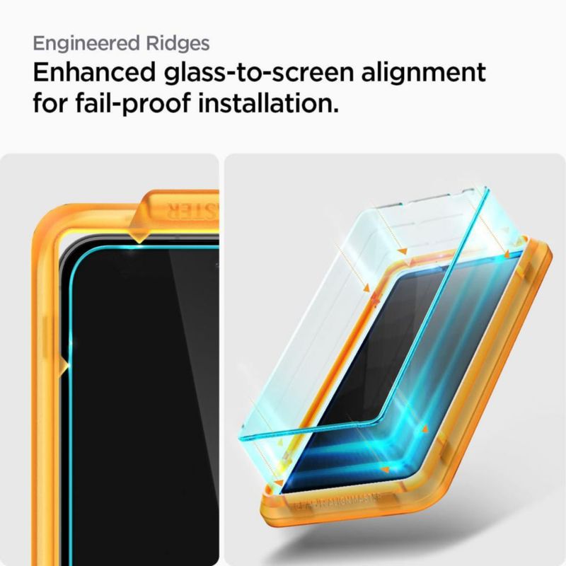 Protector de pantalla Spigen GlasTR AlignMaster para Galaxy S23 FE – Pack de 2