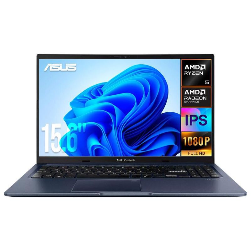 Laptop asus vivobook 15 ryzen 5 150 8gb 512gb pantalla 15.6"
