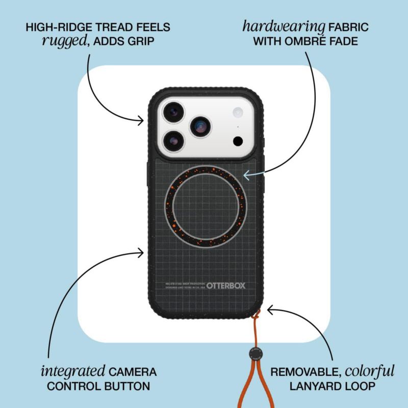 Funda OtterBox iPhone 17 Real Quiet – Serie Sole
