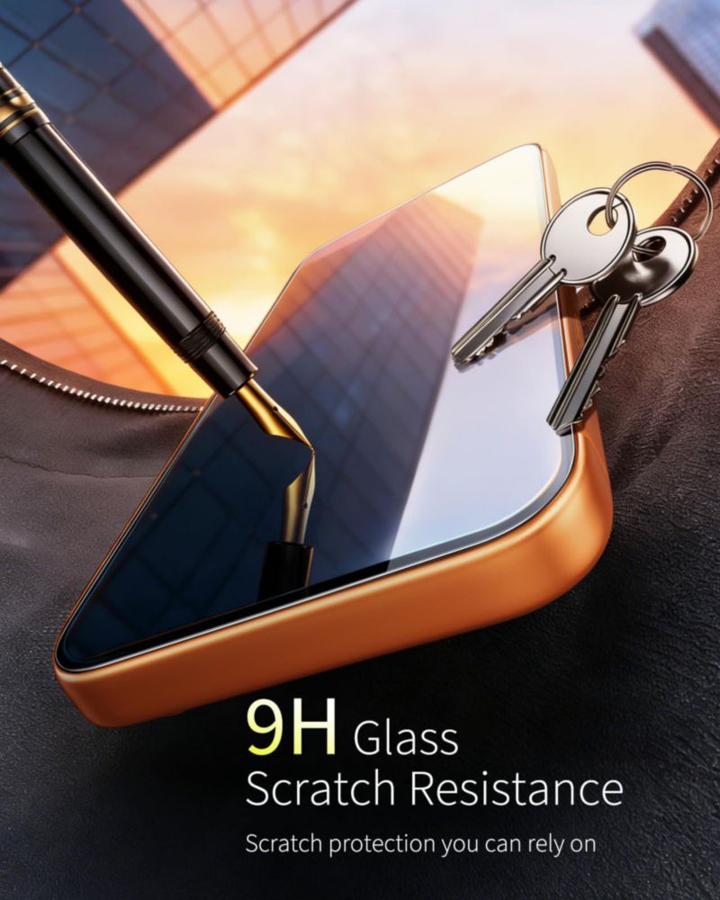 Protector de pantalla Smeliev para iPhone 17 Pro Max - Pack de 3