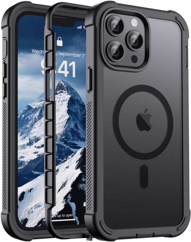 Funda jaroco para iPhone 13 Pro Magnética Negra