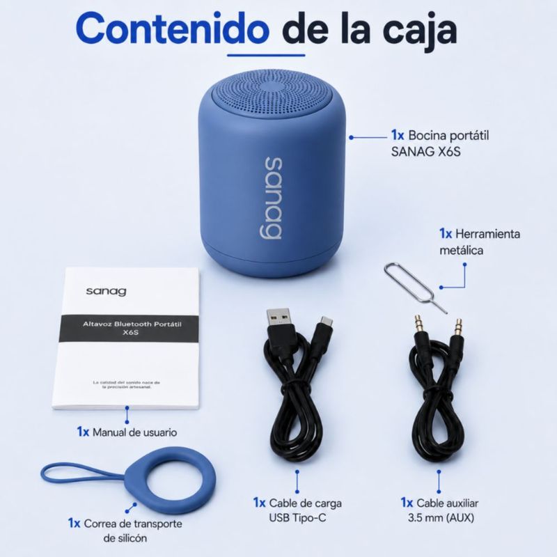 Smartwatch Redmi Watch 5 Active + Bocina Sanag X6S