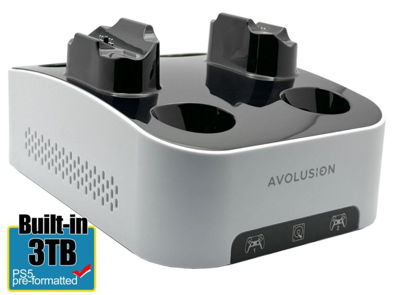 Disco Duro Avolusion 3TB USB 3.0 PS5 Blanco