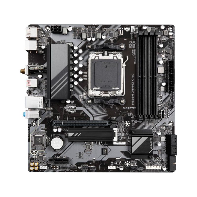 Placa Madre GIGABYTE A620M Gaming X AX DDR5 Wi-Fi 6E