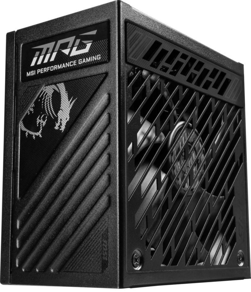 Fuente de alimentación MSI MPG A1000GS 1000W 80+ Gold ATX 3.1 PCIE5 II