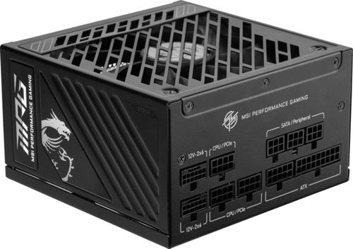 Fuente de alimentación MSI MPG A1000GS 1000W 80+ Gold ATX 3.1 PCIE5 II