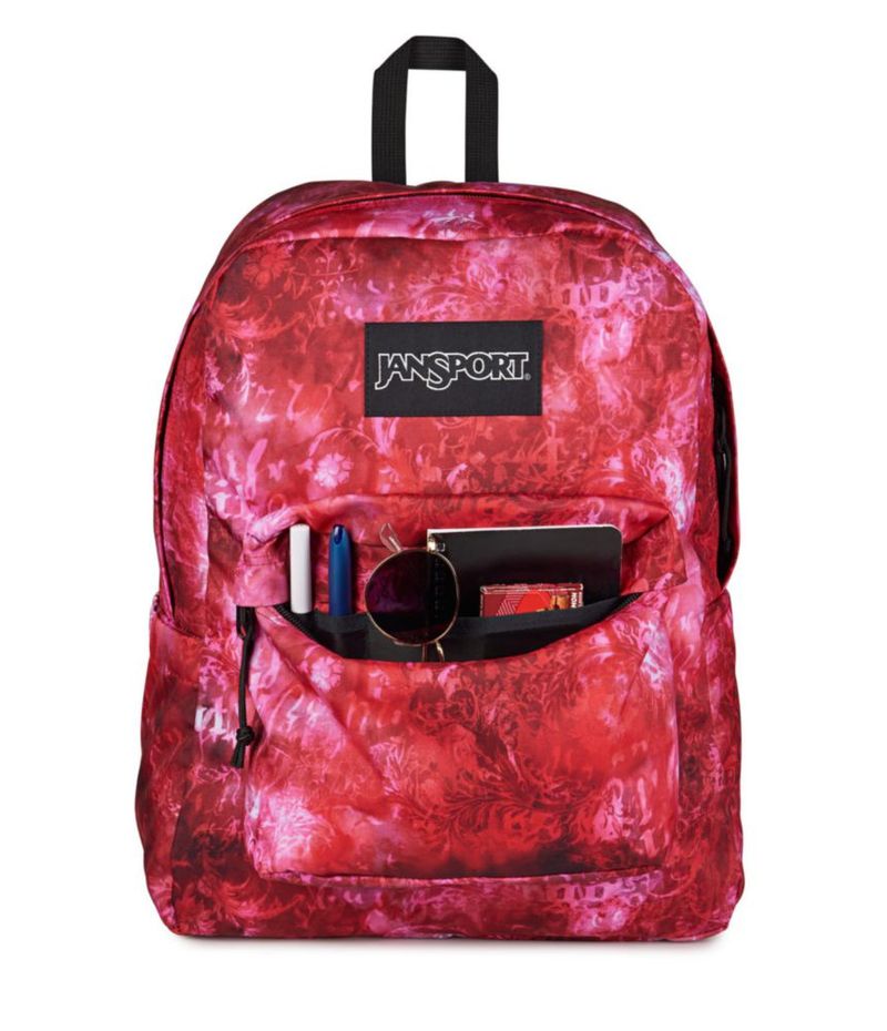 Mochila JanSport SuperBreak Plus 42 cm Rojo Afflicted