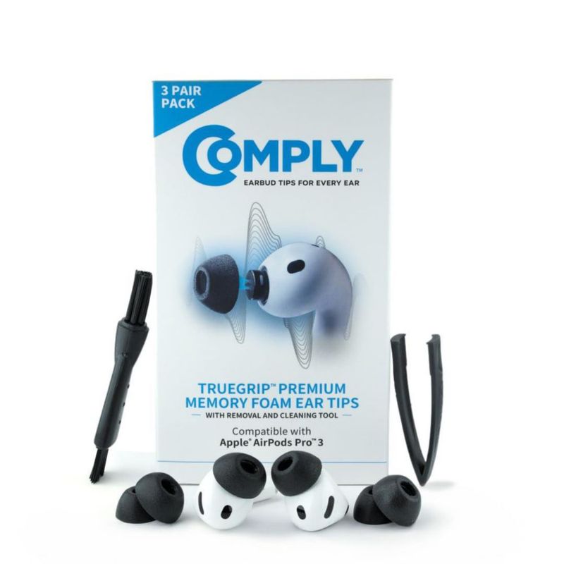 Almohadillas de espuma de memoria COMPLY TrueGrip - Pack de 3
