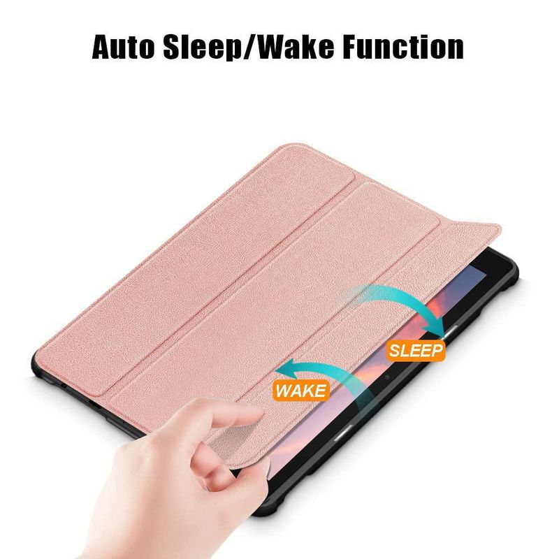 Funda para Tablet Riaour 28 cm 11" Reposo/Activación Dorada