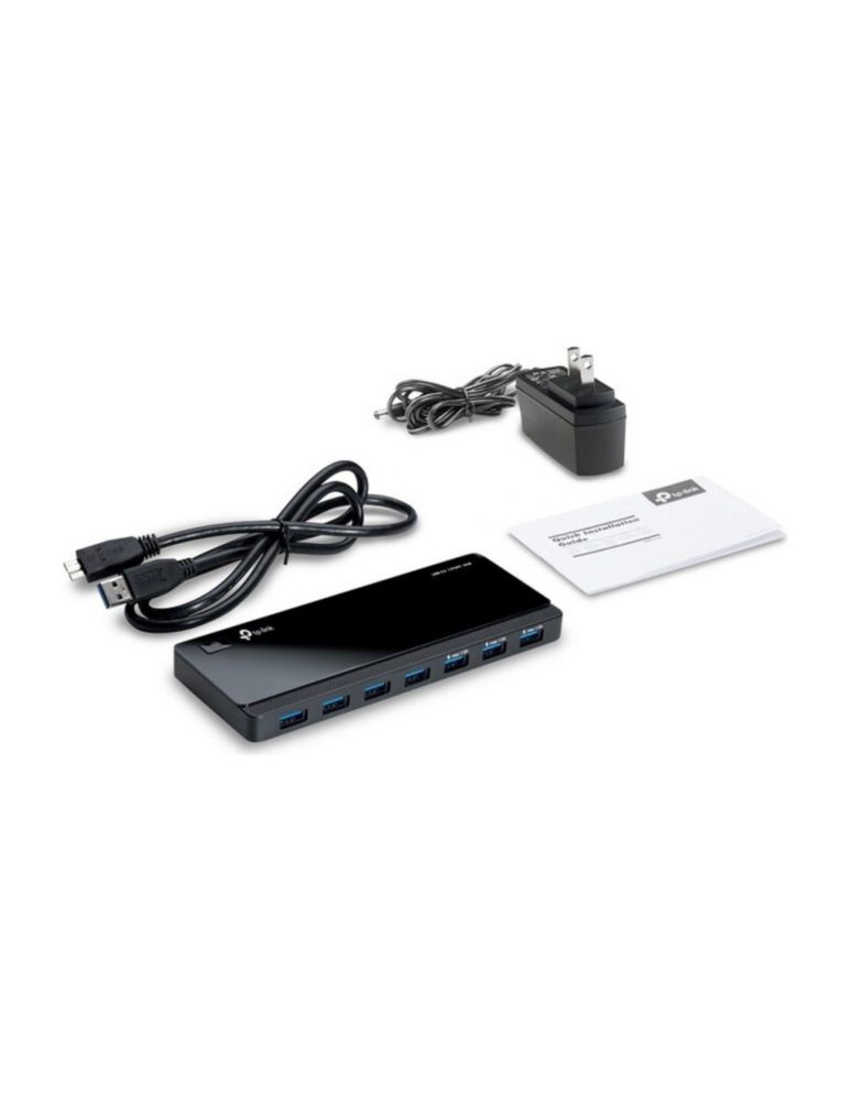 Hub USB 3.0 TP-Link UH700 7 Puertos Con Adaptador