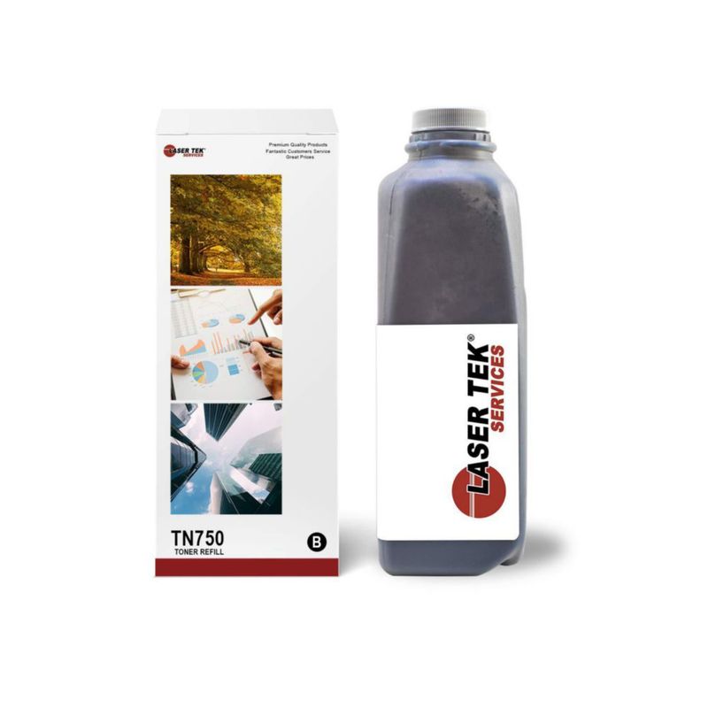 Recarga de tóner Laser Tek Services TN750 negro 8 000 páginas