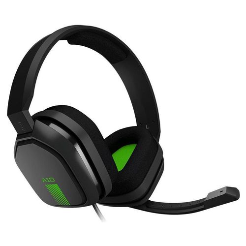 Audífonos Logitech Astro A10 para Xbox Gris con Verde