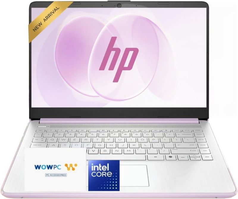 Portátil HP 14" N150 4 GB RAM 128 GB SSD Win11 Lavanda