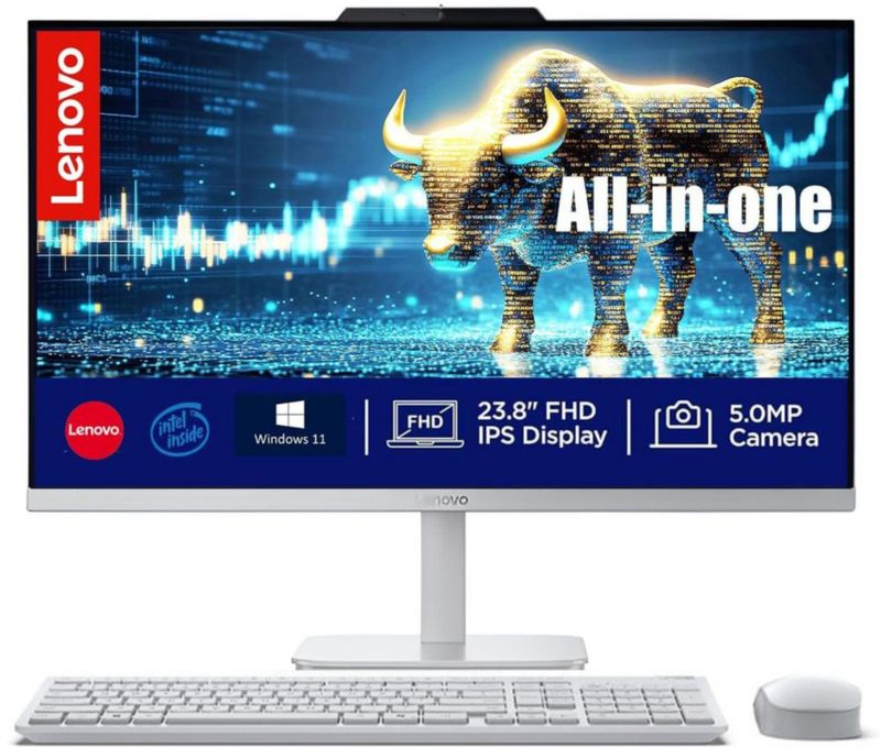 Todo en uno Lenovo 24" 16 GB RAM 512 GB SSD Wi‑Fi 6