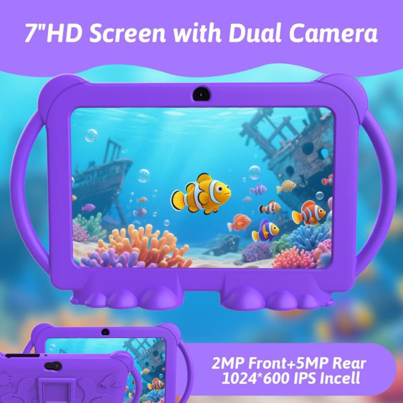 Tablet Infantil HOTTABLET 7" Android 12 4GB RAM 32GB ROM