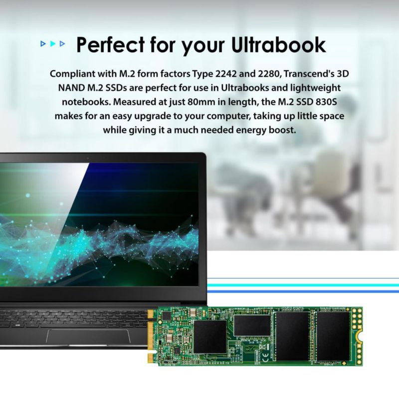 SSD Transcend MTS830S 256 GB M.2 SATA III 2280