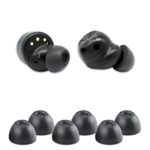 Puntas para auriculares COMPLY TWo-220-C negras talla grande