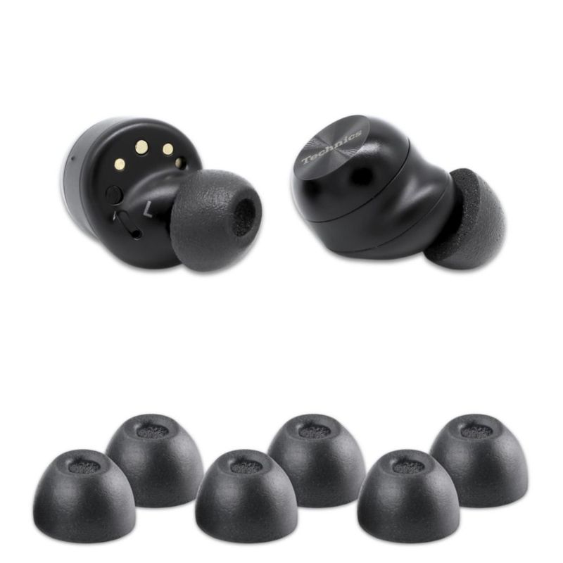 Puntas para auriculares COMPLY TWo-220-C negras talla grande