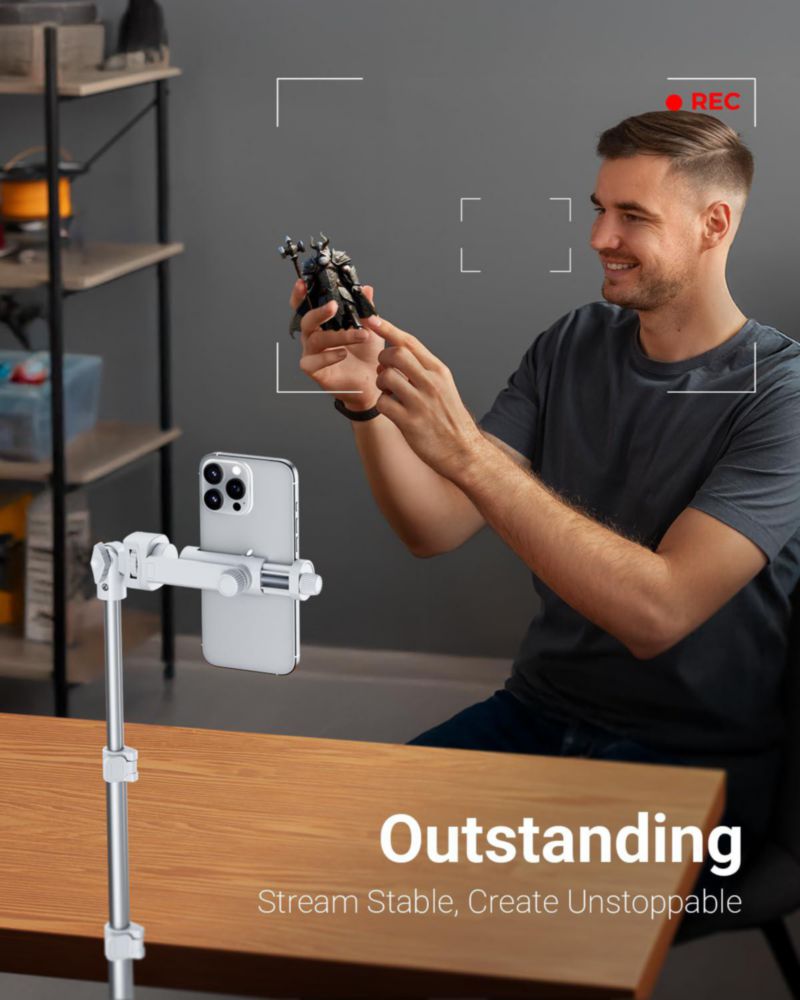 Trípode para Celular Vimome 150 cm con Control Remoto y Soporte