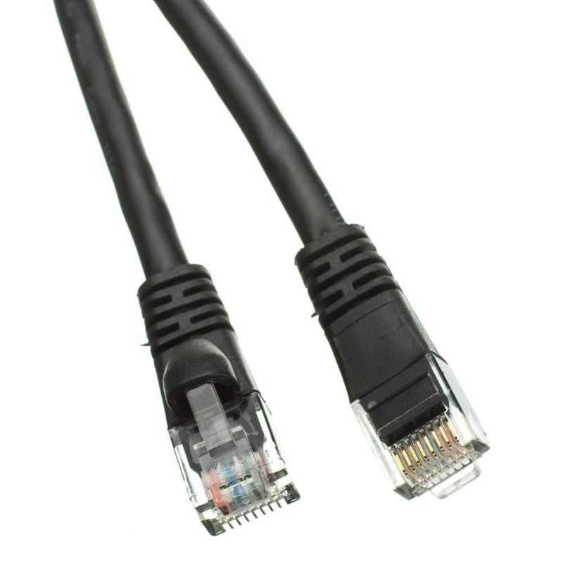 Cable Ethernet Futureonics Cat6 46 m 10 Gbps Negro