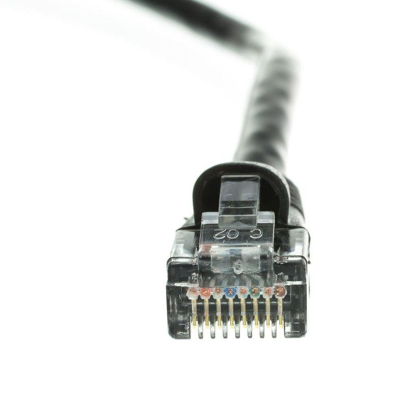 Cable Ethernet Futureonics Cat6 46 m 10 Gbps Negro