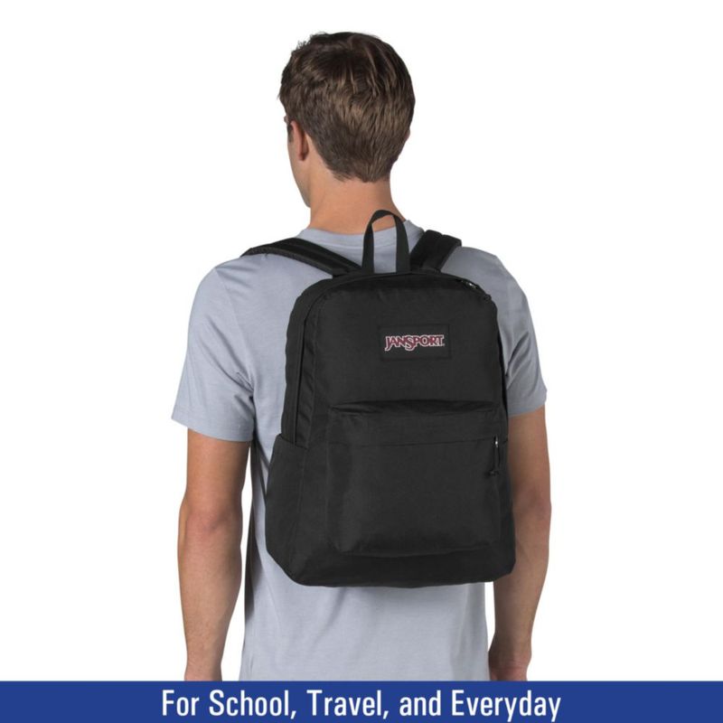 Mochila JanSport con licencia oficial NCAA Purdue Boilermakers Superbreak Plus con funda acolchada para laptop de 15 pulgadas bolsa de ordenador