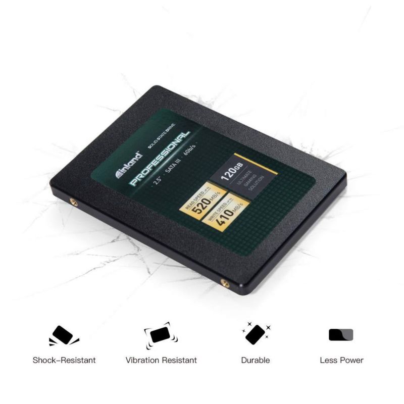 SSD INLAND 120 GB SATA 2.5" 3D NAND 520 MB/s