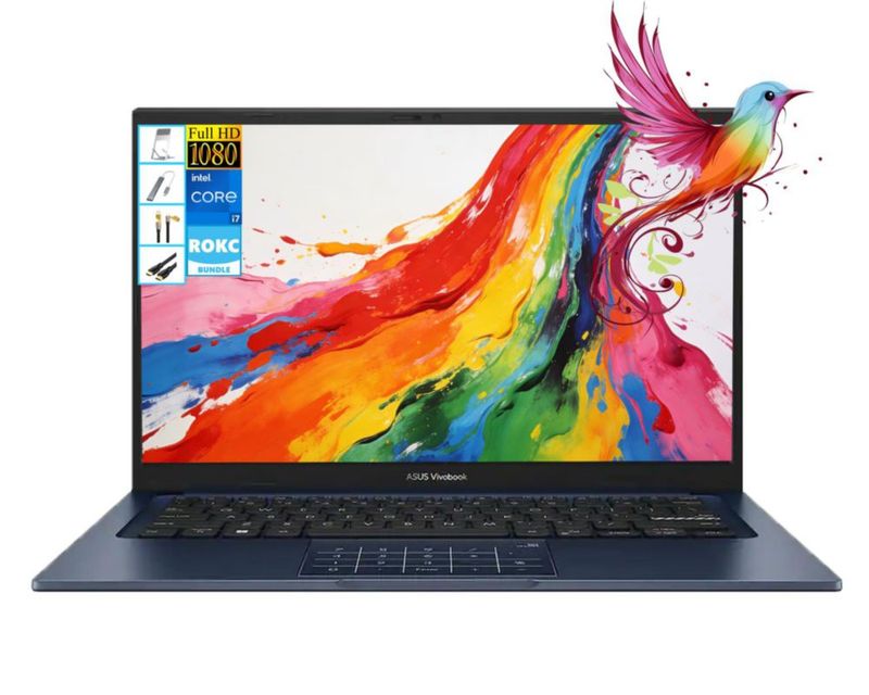 Portátil ASUS Vivobook 14" i7‑1355U 12 GB RAM 512 GB SSD