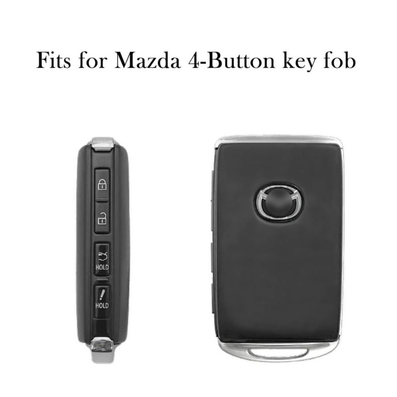 Funda para mando de coche TANDRIVE Mazda de 4 botones - Pack de 3