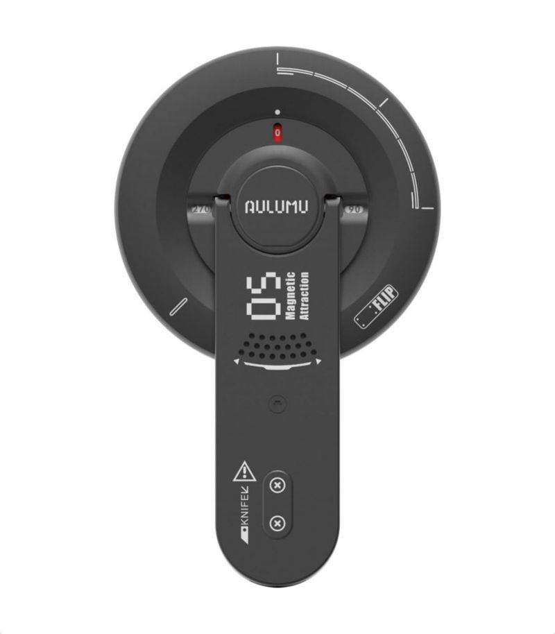 Soporte para teléfono Aulumu G05 Air MagSafe Rotación Negro
