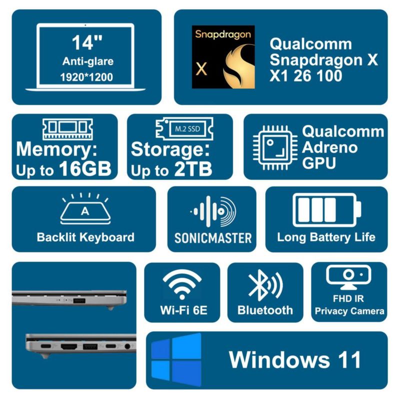 Portátil ASUS VivoBook 14 14" 16 GB RAM 512 GB SSD Windows 11 Pro