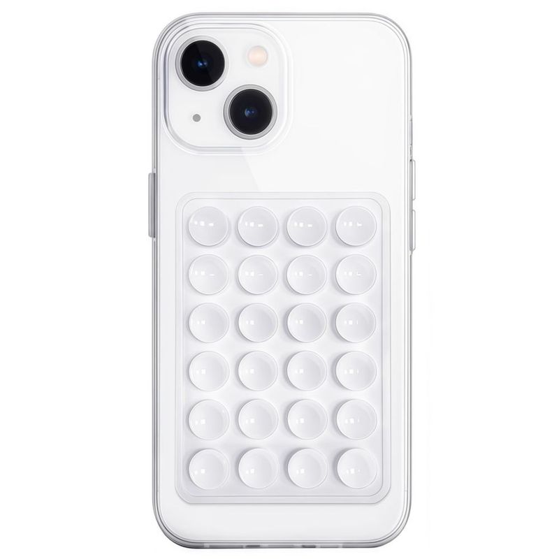 Agarre para Teléfono JingJinYY de Silicona con Ventosas - Blanco
